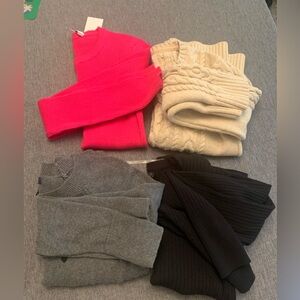 XS Sweater Bundle - includes all 4 sweaters pictured